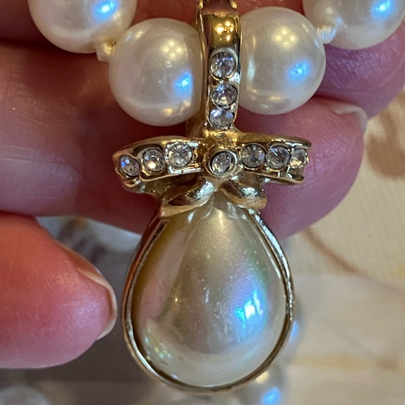 ROMAN SIGNED GLASS PEARLS WITH BEAUTIFUL PENDANT - Picture 16 of 16